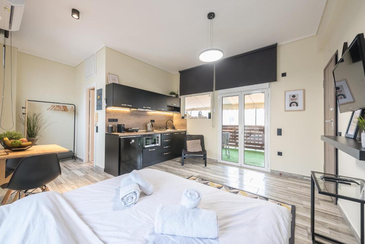Apartamento Petralona Stylish Penthouse Atenas Exterior foto