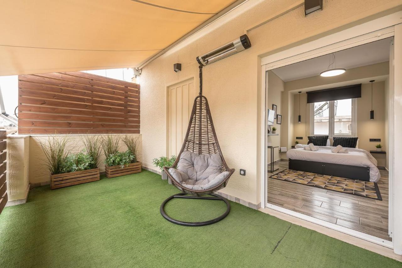 Apartamento Petralona Stylish Penthouse Atenas Exterior foto