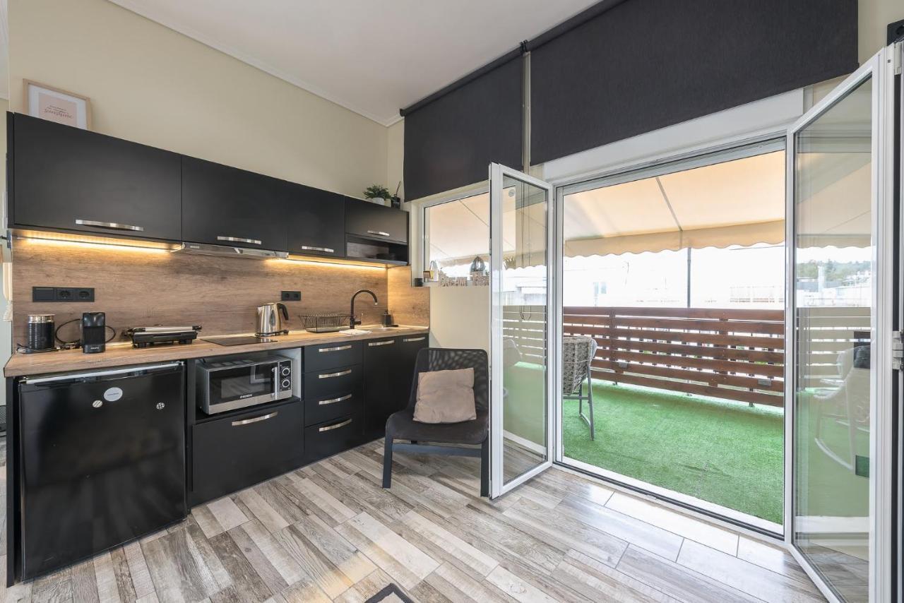 Apartamento Petralona Stylish Penthouse Atenas Exterior foto
