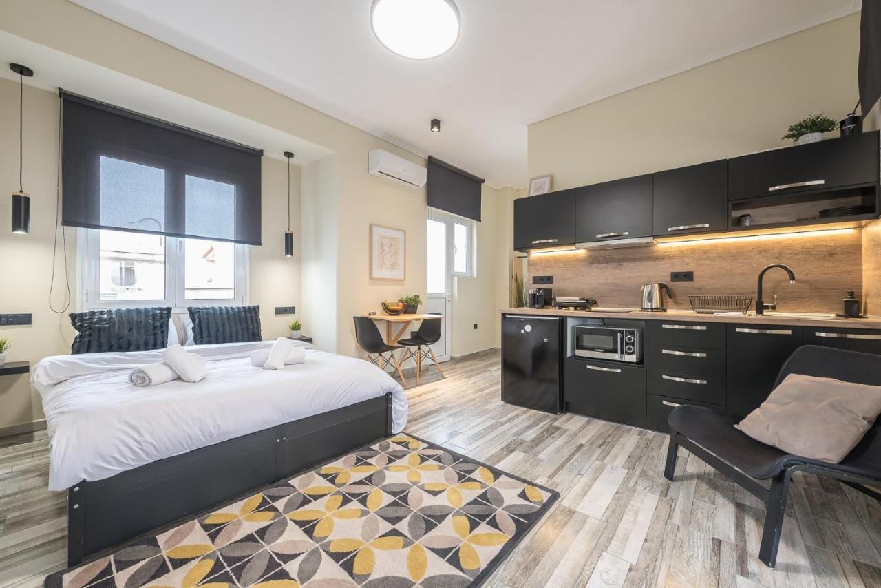 Apartamento Petralona Stylish Penthouse Atenas Exterior foto