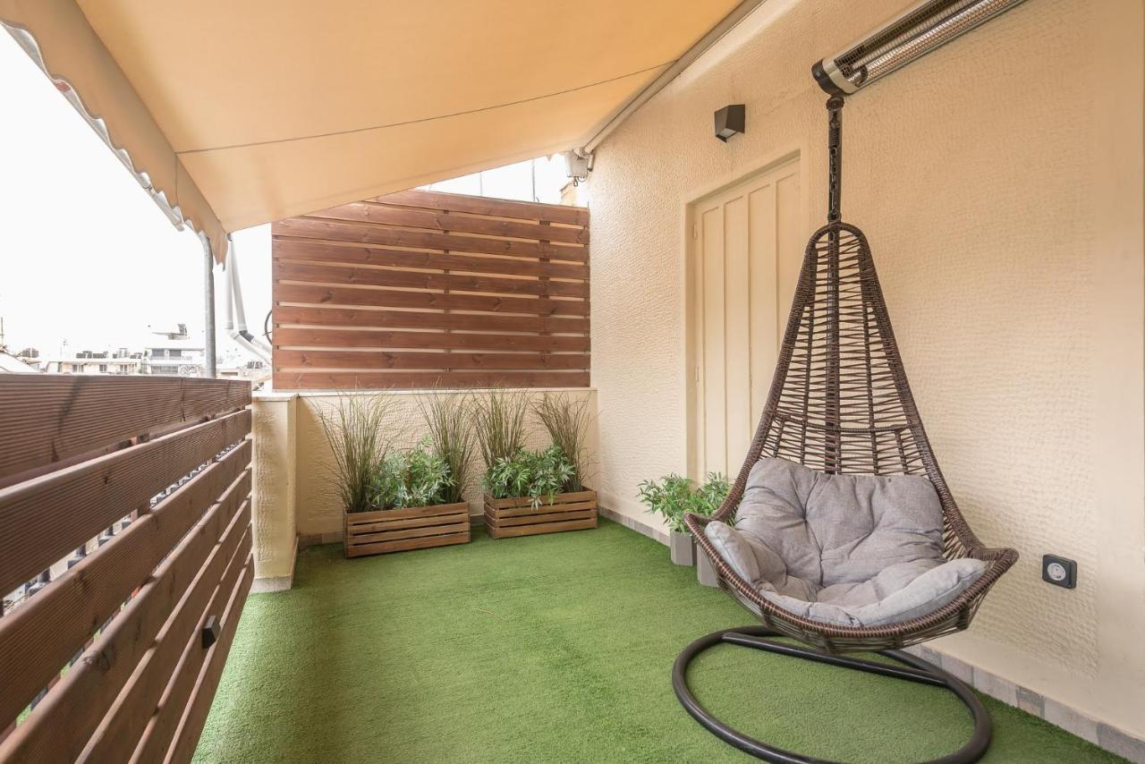 Apartamento Petralona Stylish Penthouse Atenas Exterior foto