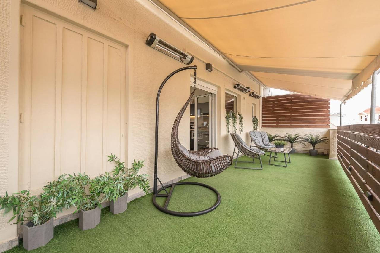 Apartamento Petralona Stylish Penthouse Atenas Exterior foto