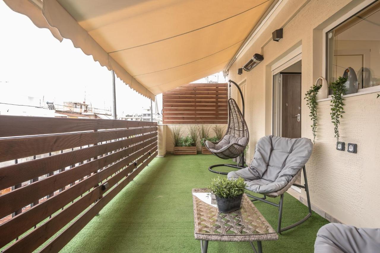 Apartamento Petralona Stylish Penthouse Atenas Exterior foto