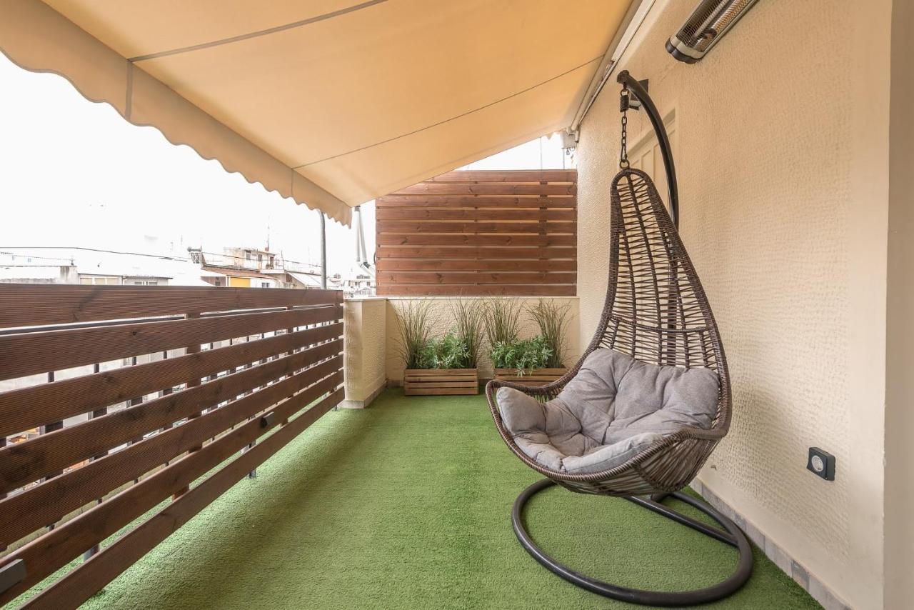 Apartamento Petralona Stylish Penthouse Atenas Exterior foto