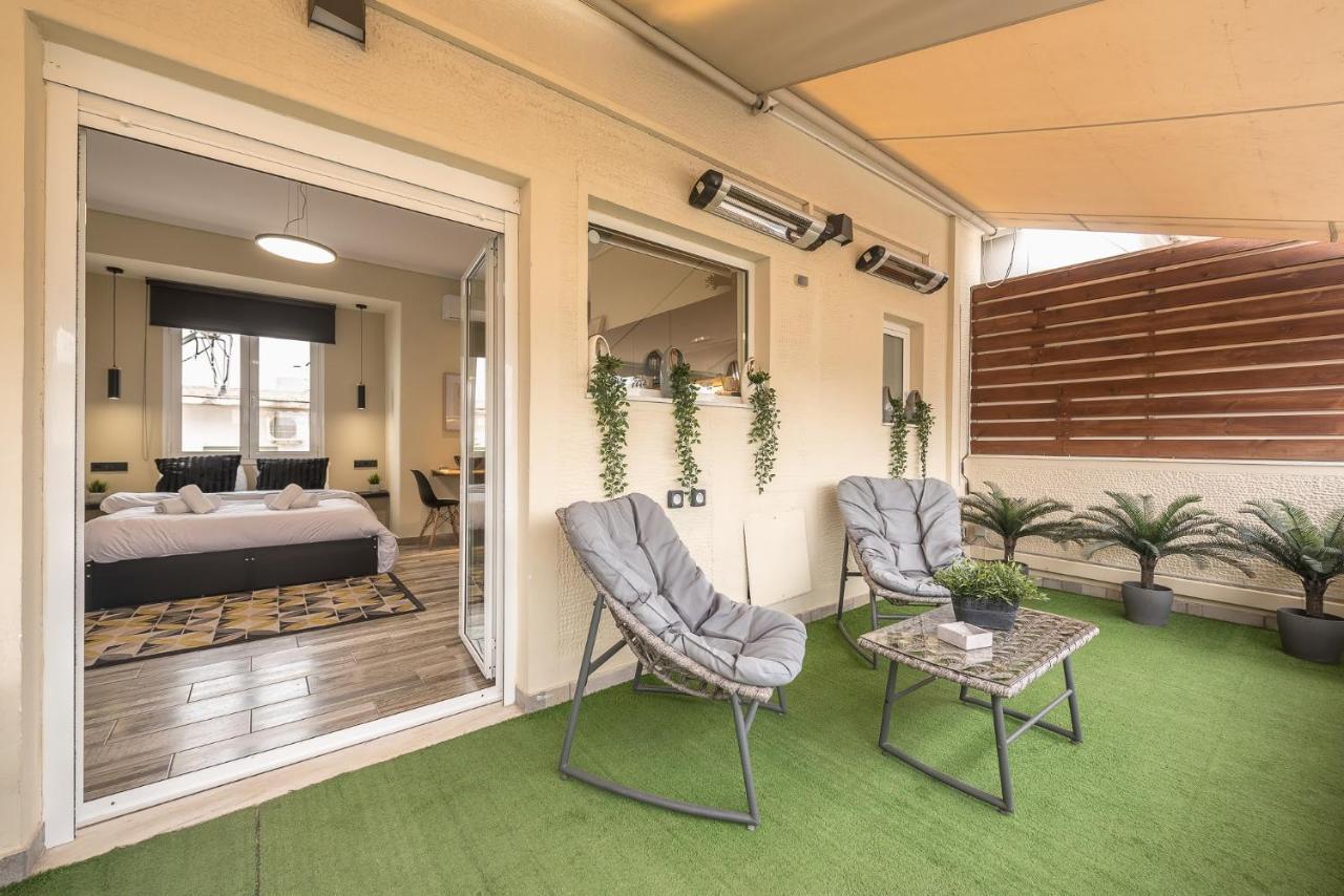 Apartamento Petralona Stylish Penthouse Atenas Exterior foto